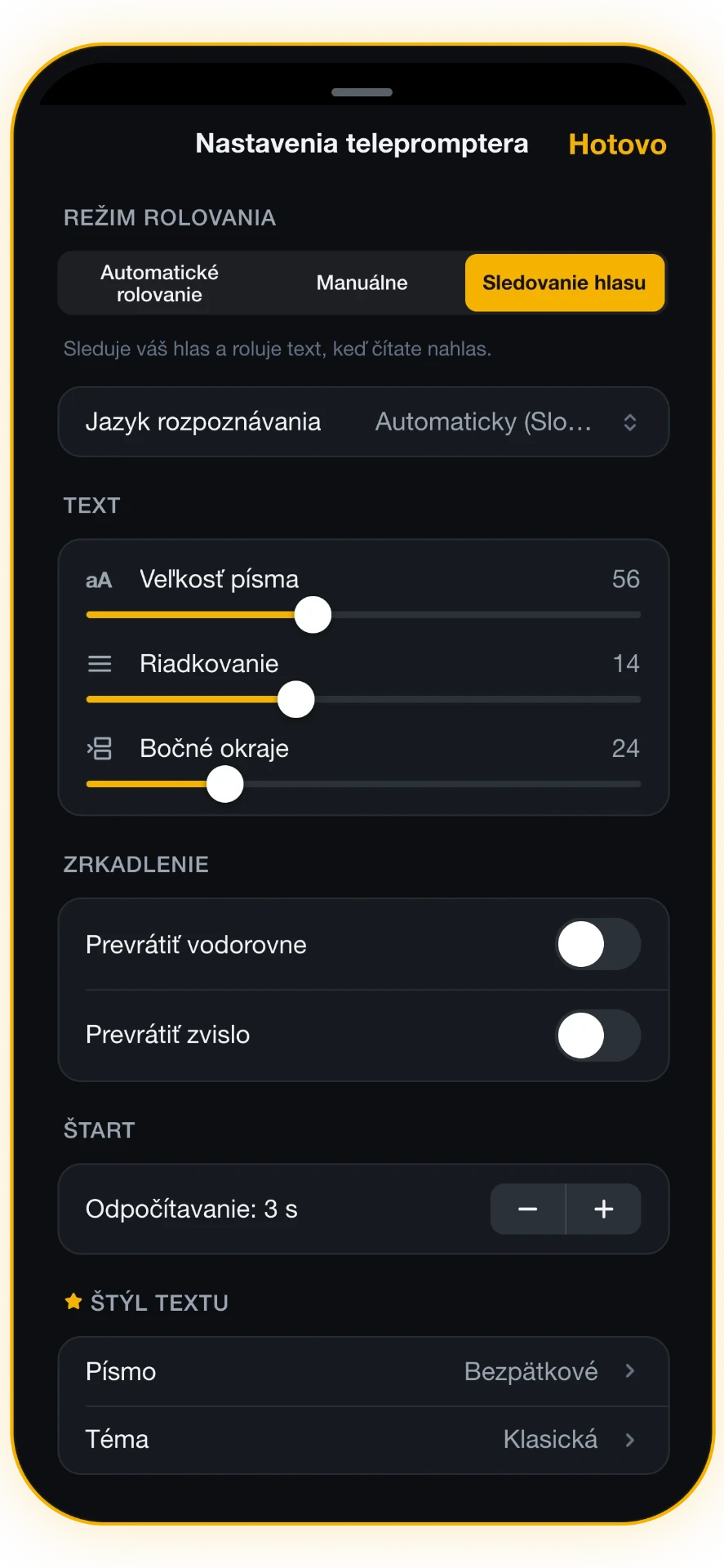 Snímka obrazovky 3 z 5: Vylaďte každý detail